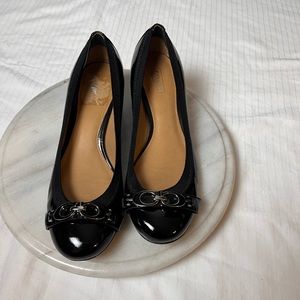 Coach pattern leather size 7,5